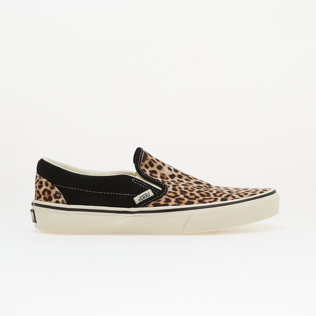 Vans Slip On - Black / Leopard - Walk by Streetart