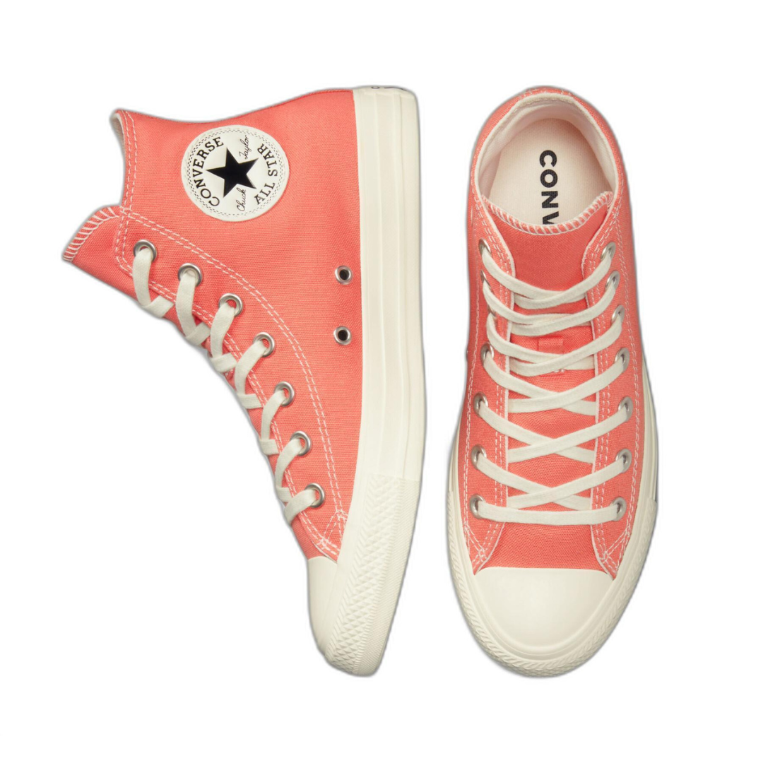 Converse Ctas Hi - Bright Madder / Egret / Black - Walk by Streetart