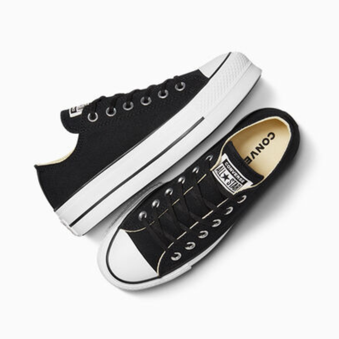 Converse Ctas Lift Ox - Black / White / Black - Walk by Streetart
