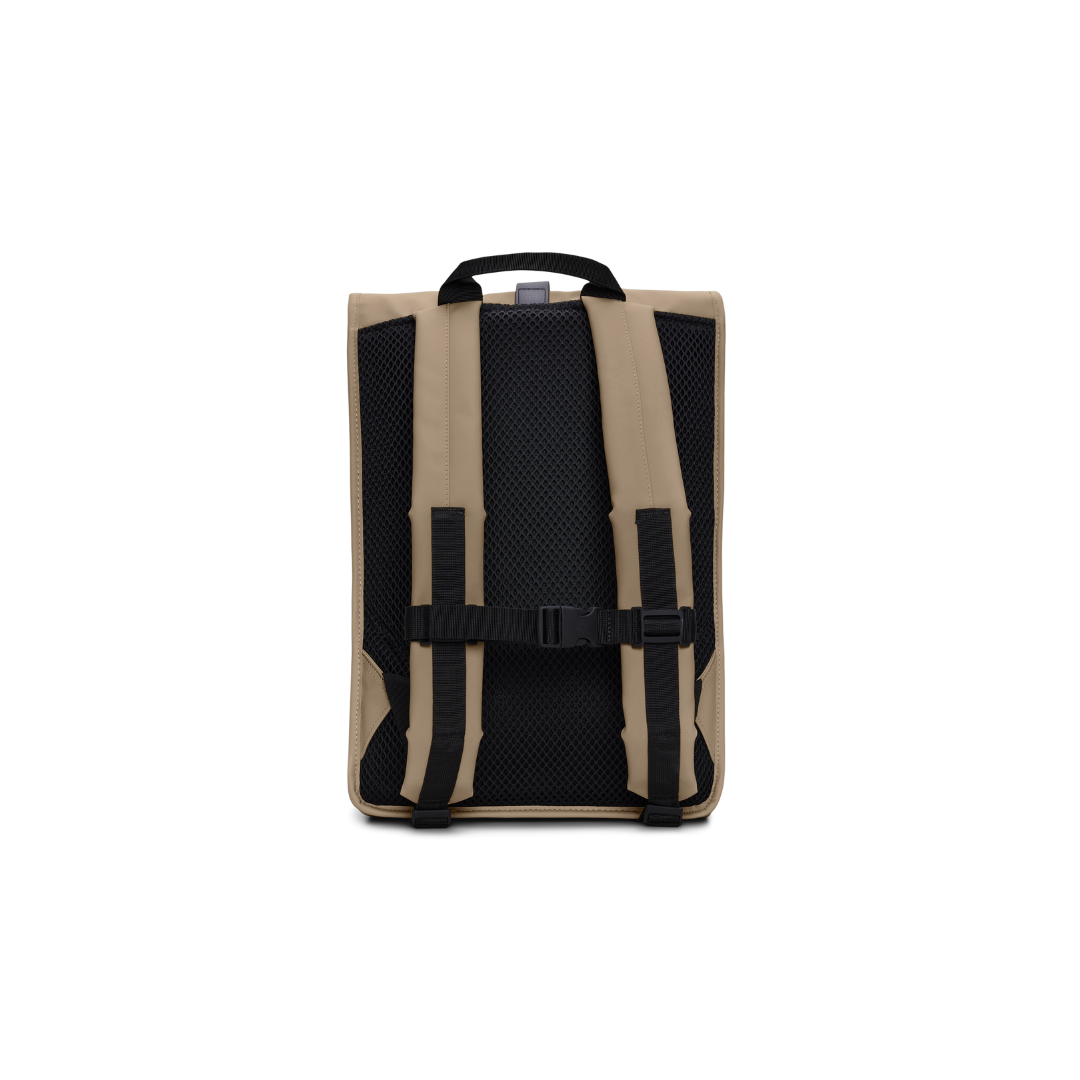 Rains Rolltop Rucksack - Beige - Walk by Streetart