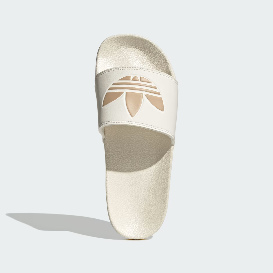 Adidas Adilette - Off White / Gold - Walk by Streetart