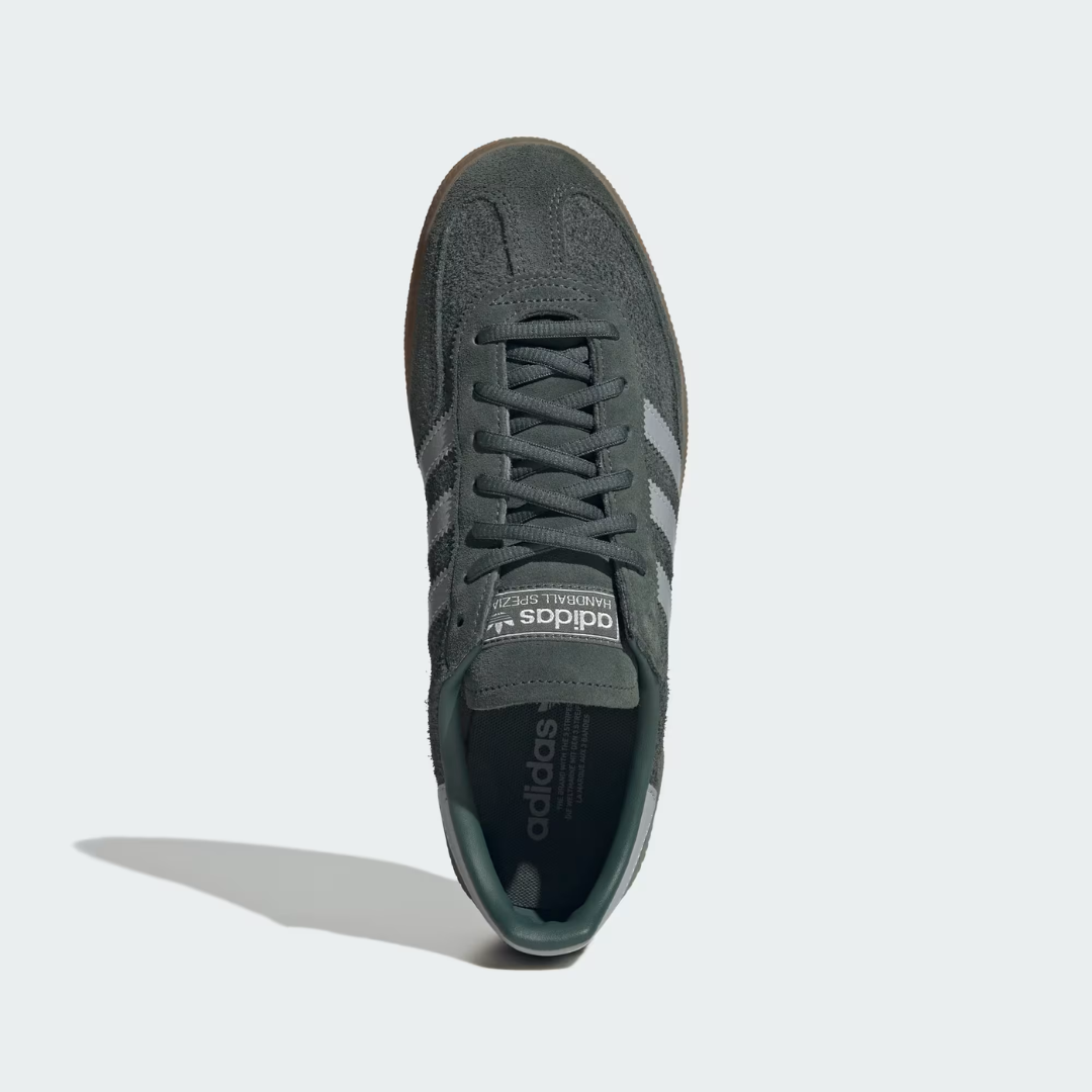Adidas handball Spezial - Legend Ivy / Halo Silver / Gum - Walk by Streetart