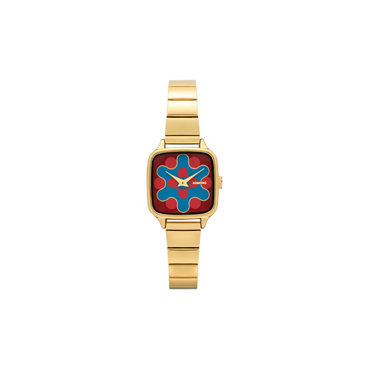 Komono Montre The Kate Aurora - Trak Gold / Maroon Blue