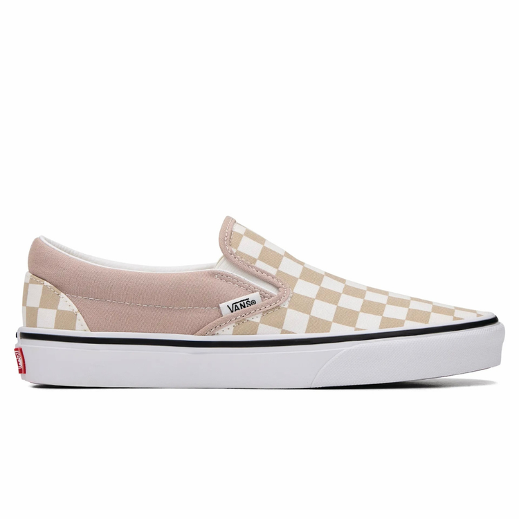 Vans Slip On Checkerboard - Mushroom - Walk by Streetart