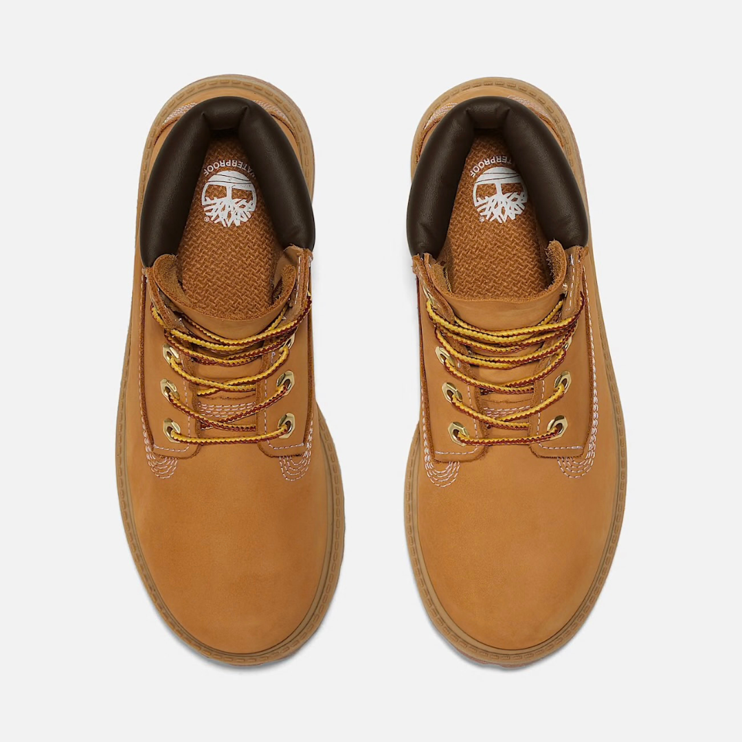 Timberland Women Premium 6 In Waterptoof Boots - Wheat / Nubuck