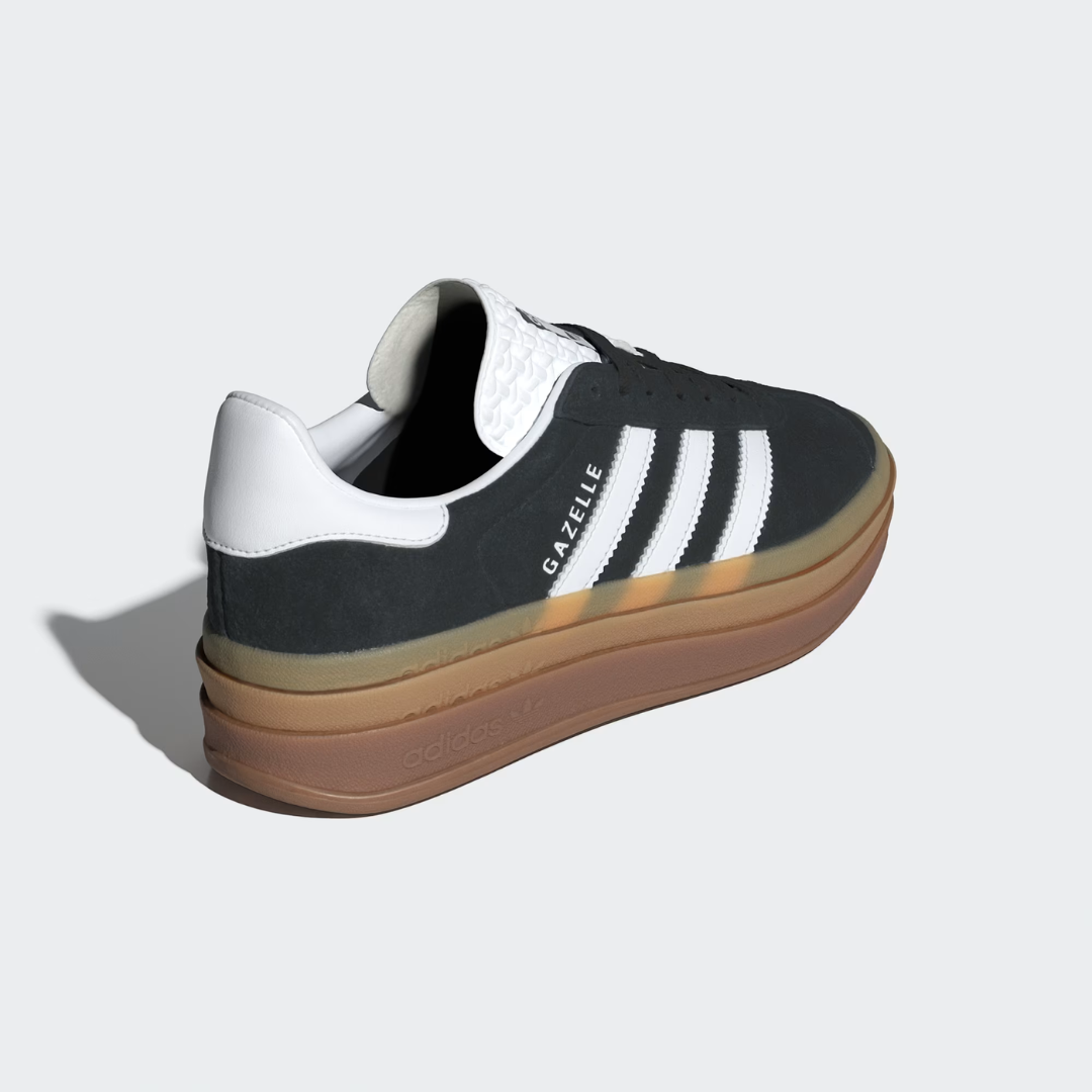 Adidas Gazelle Bold - Core Black / Cloud White / Cloud White - Walk by Streetart