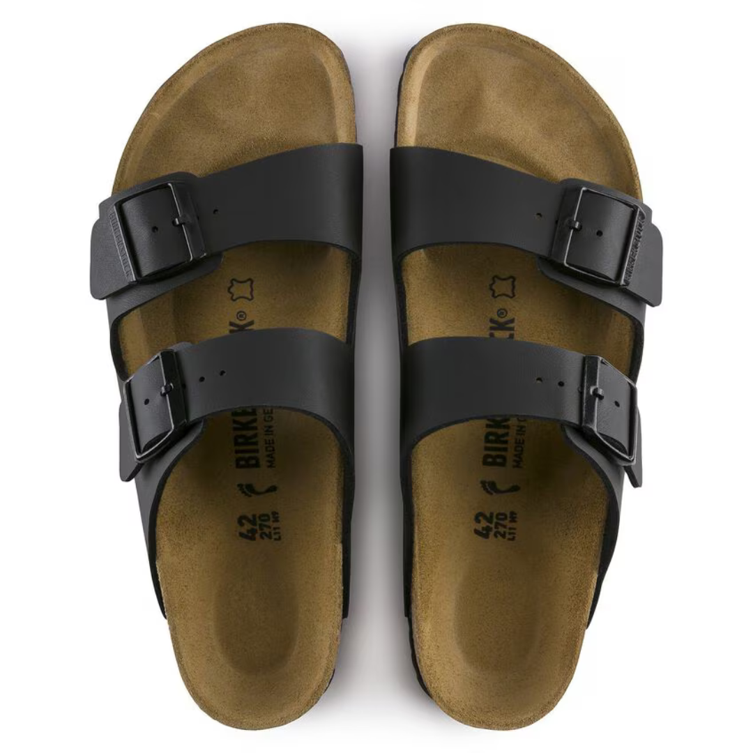 Birkenstock Arizona Birko Flor - Black - Walk by Streetart