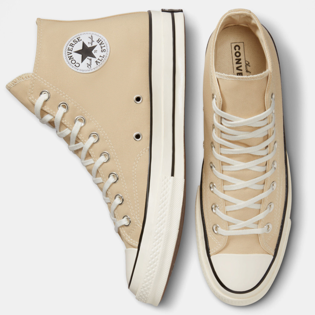 Converse Chuck 70 Hi - Summer Tone Oat Milk / Egret / Black - Walk by Streetart