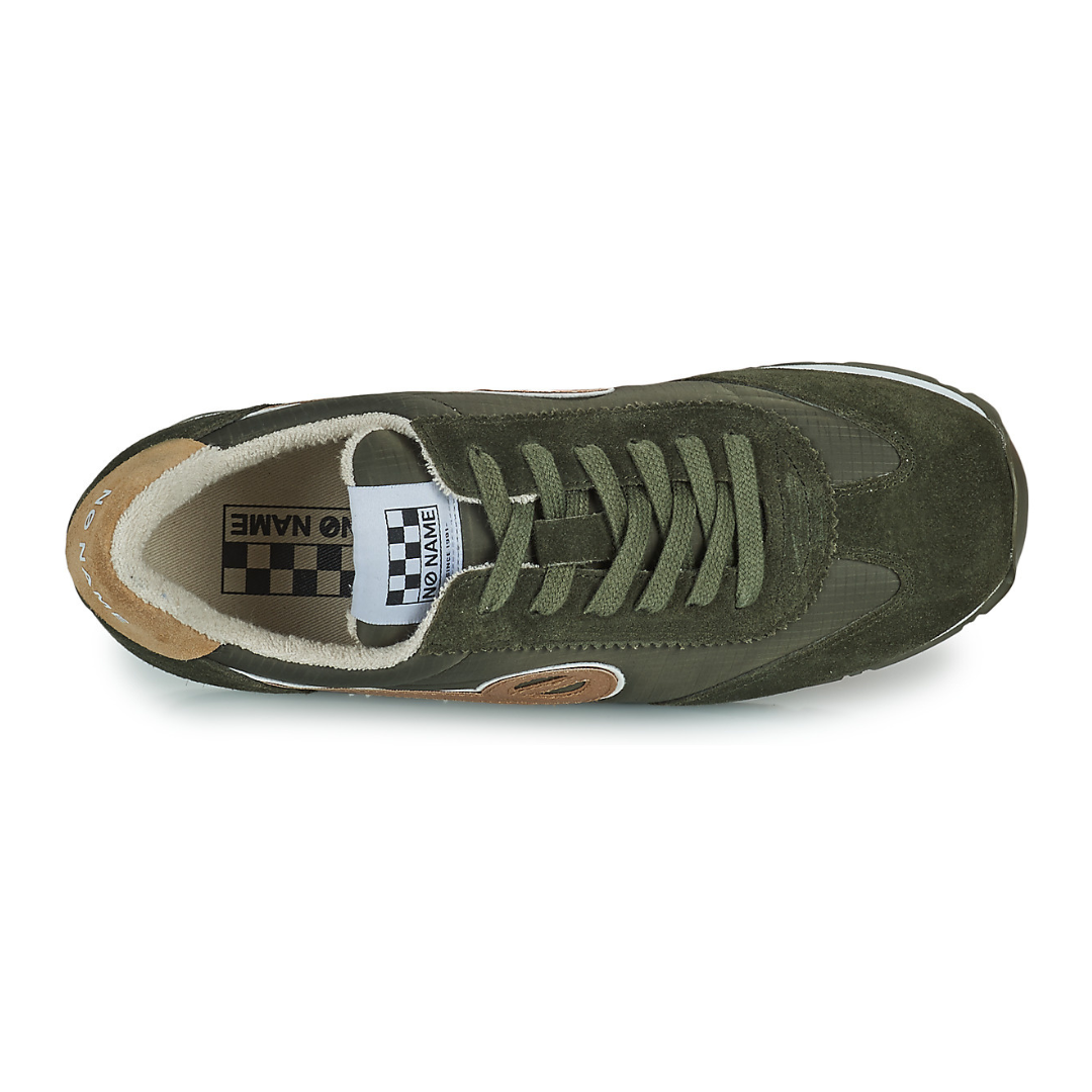 No Name City Run Jogger Suede - Camper Foret / Army - Walk by Streetart