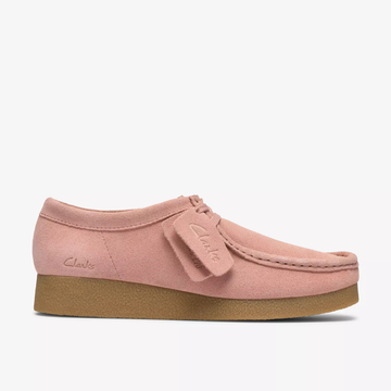 Clarks Wallabee Evo - Light Pink Suede