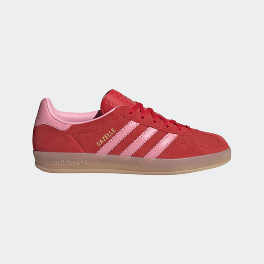 Adidas Gazelle Indoor - Better Scarlet / Light Pink / Gum
