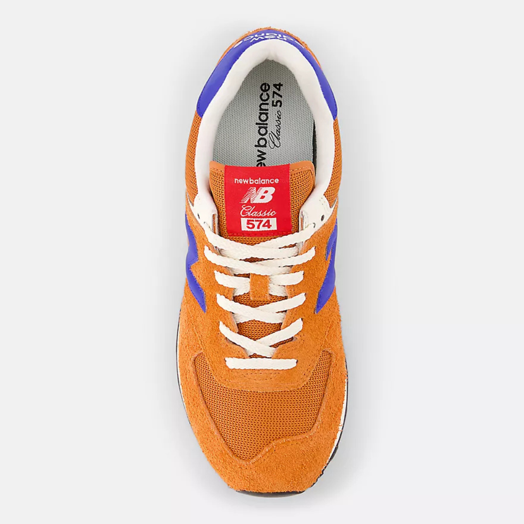 New Balance 574 - Sienna /Blue gemstone - Walk by Streetart