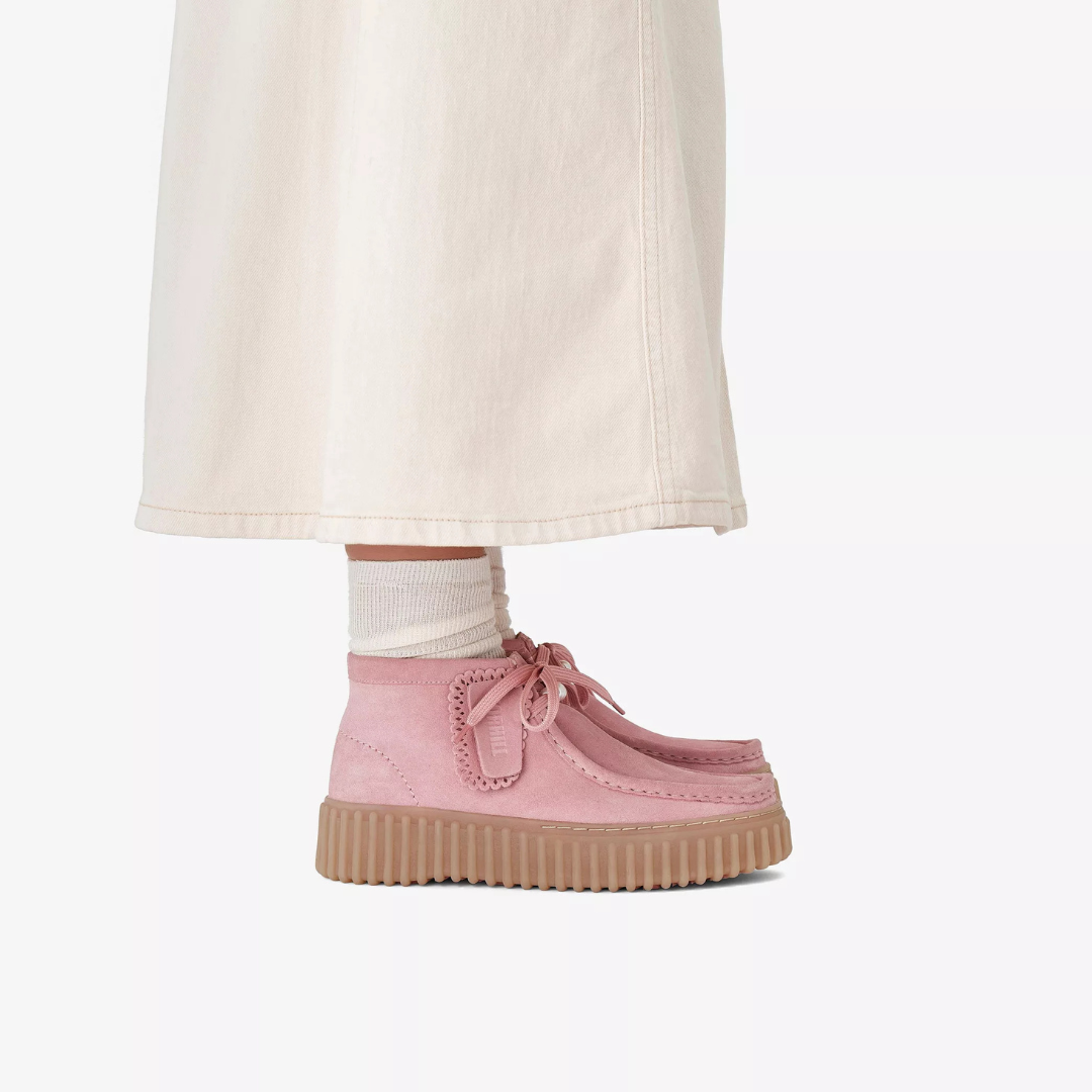 Clarks Torhill Moss - Dusty Rose Suede - Walk by Streetart