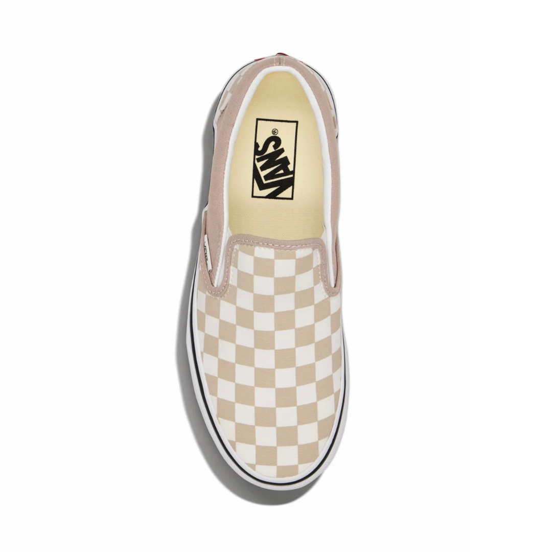 Vans Slip On Checkerboard - Mushroom - Walk by Streetart