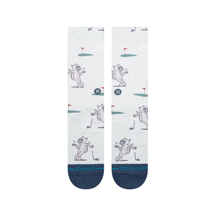 Stance Players Club Crew - Green - Walk by Streetart