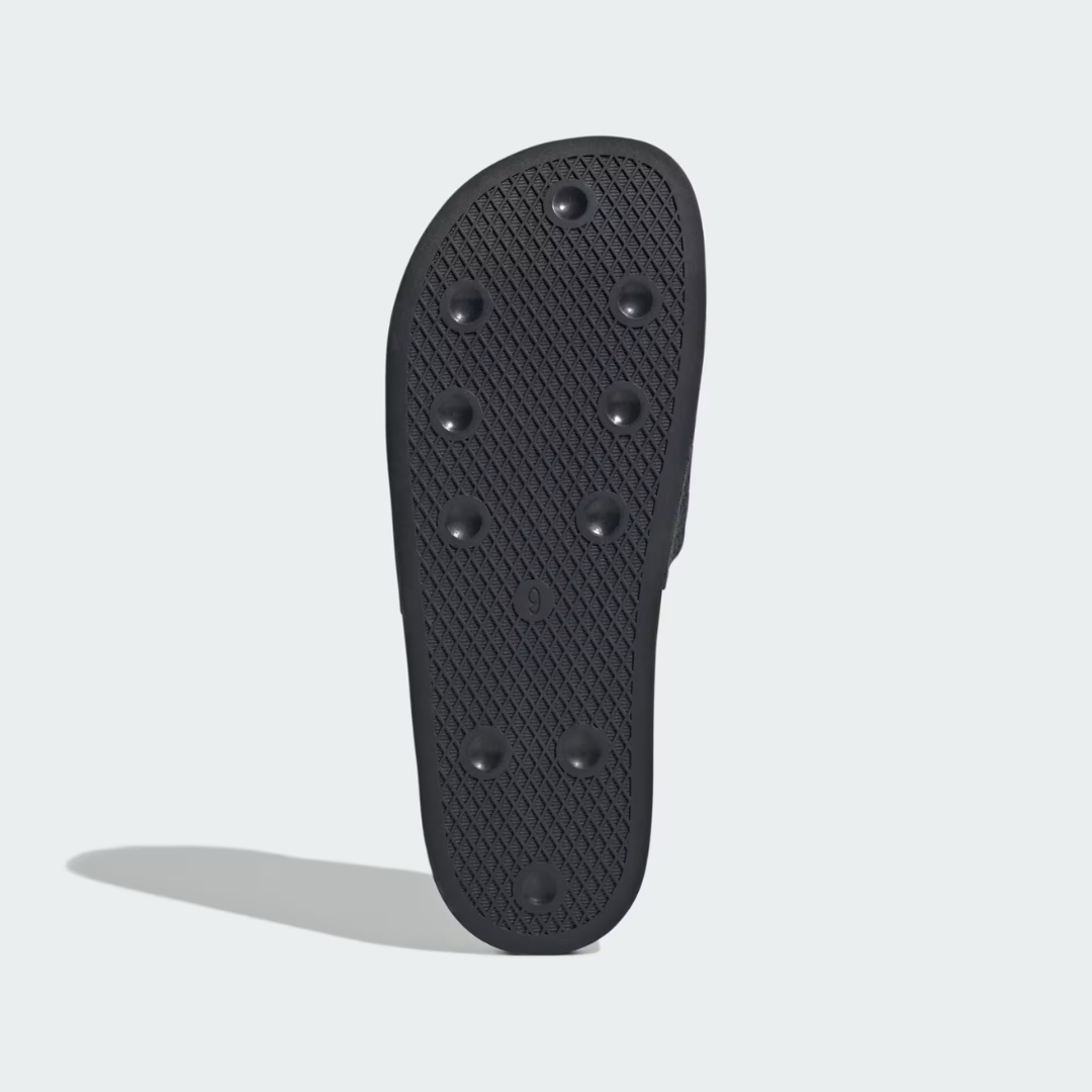 Adidas Adilette RS - Black / Black / Gum - Walk by Streetart