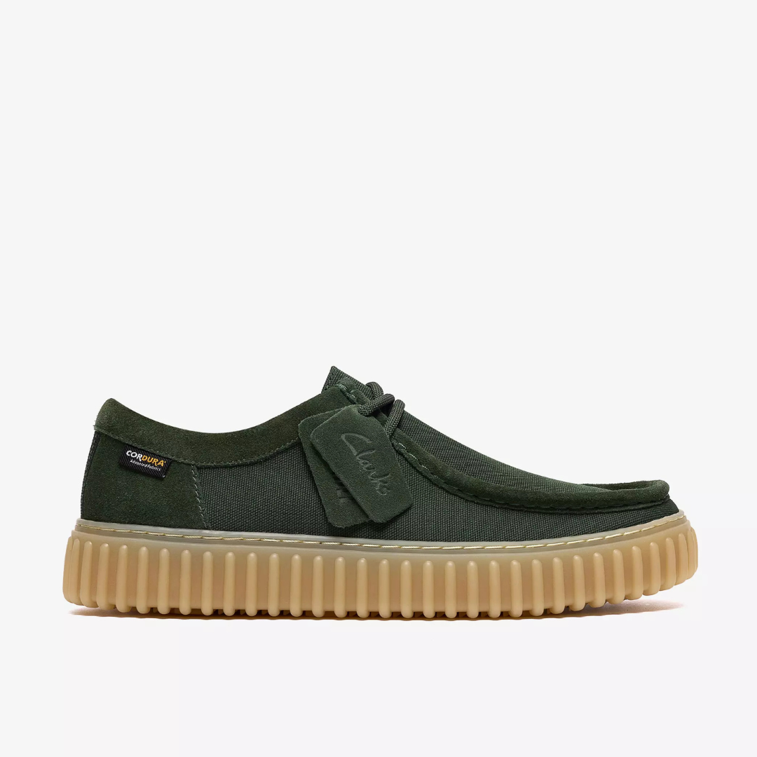 Clarks Torhill Lo - Green - Walk by Streetart
