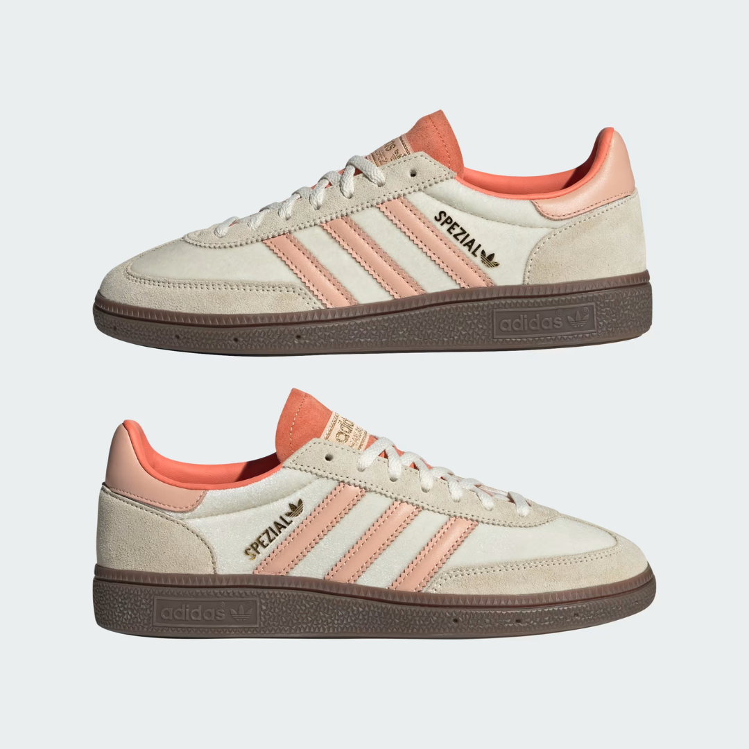 Adidas Handball Spezial - Cream White / Powder Coral / Semi Coral