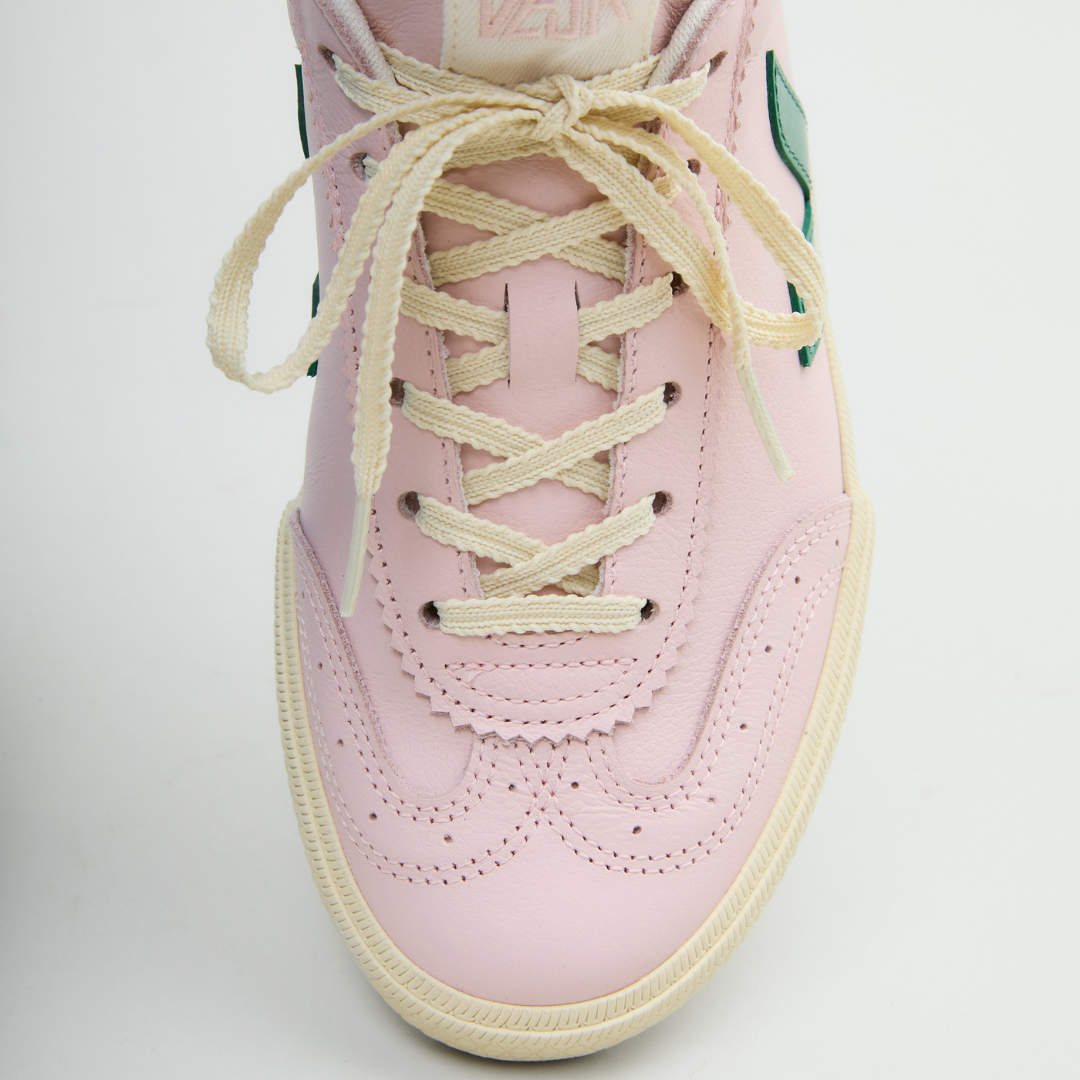 Veja Volley Leather - Petale / Golf / Calcaire - Walk by Streetart
