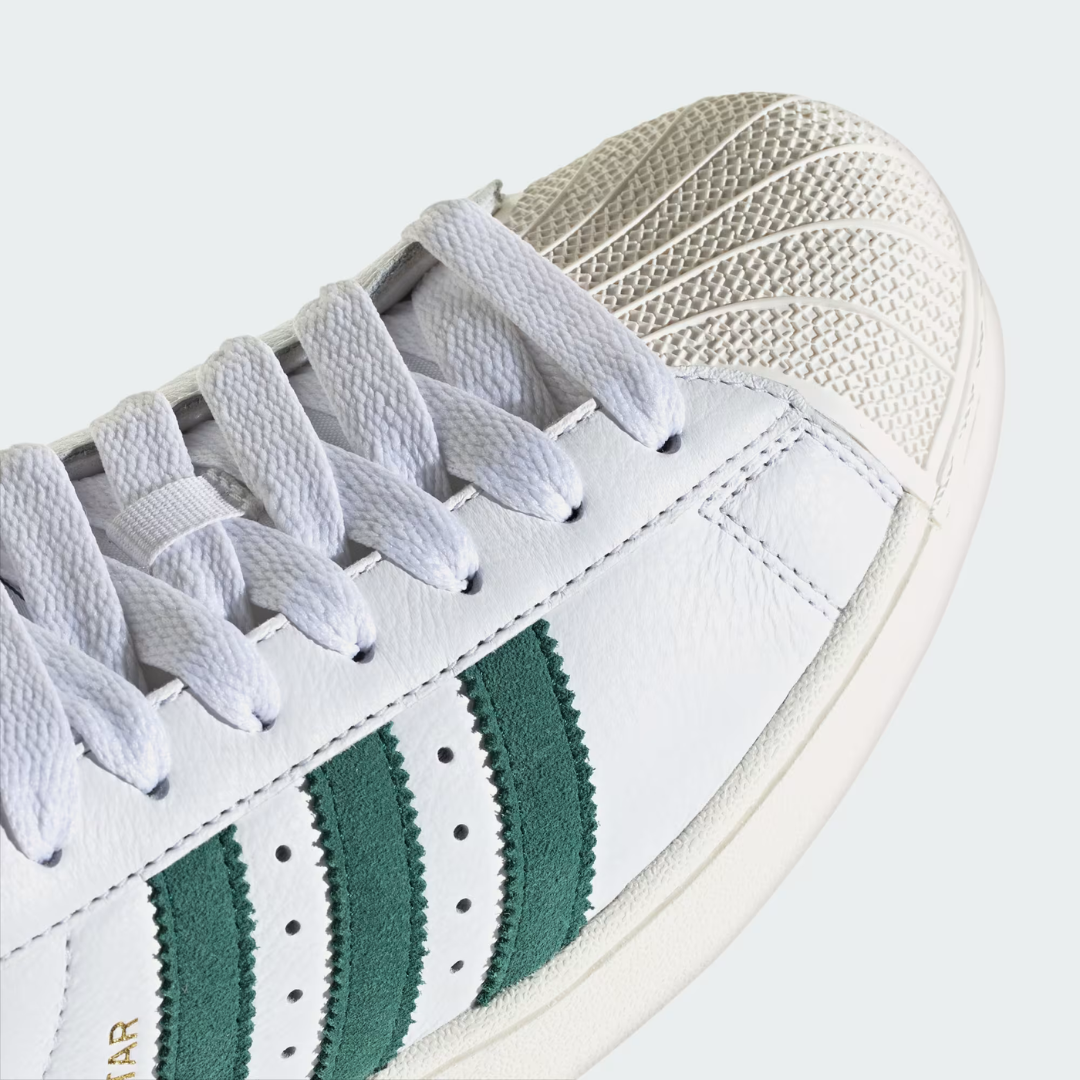 Adidas Superstar II - Cloud White / Collegiate Green / Core White