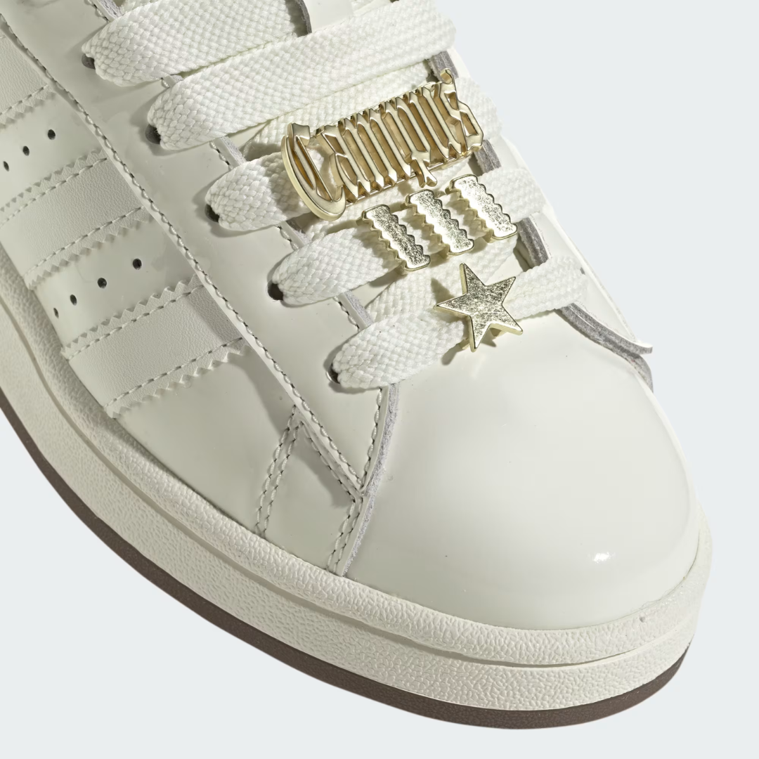 Adidas Campus 00s - Off White / Off White / Gold Metallic