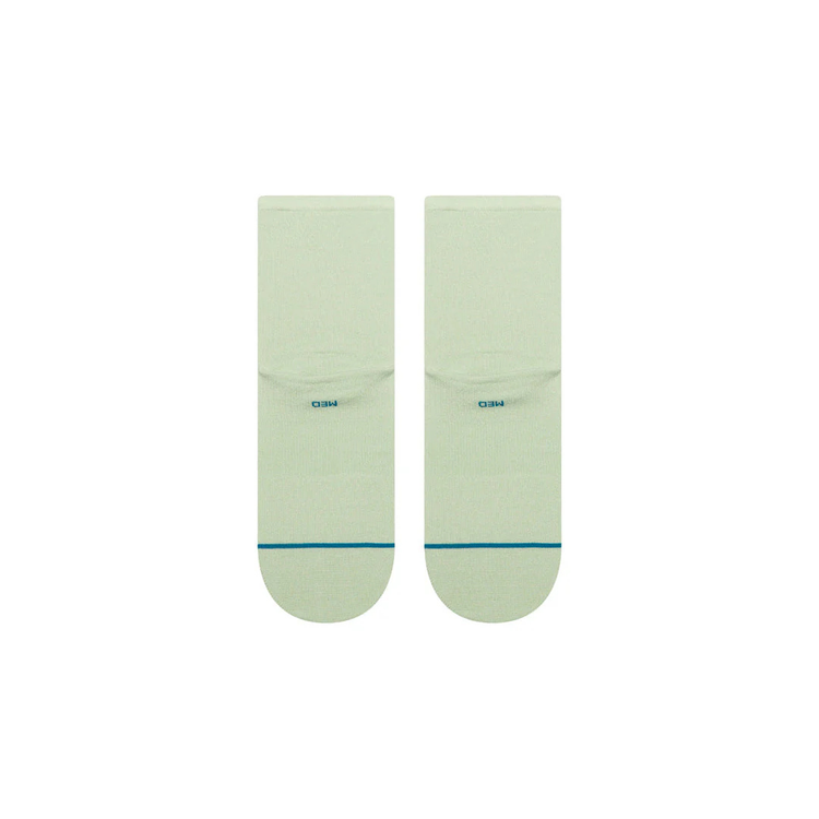 Stance Fine Rib Quarter - Green - Walk by Streetart