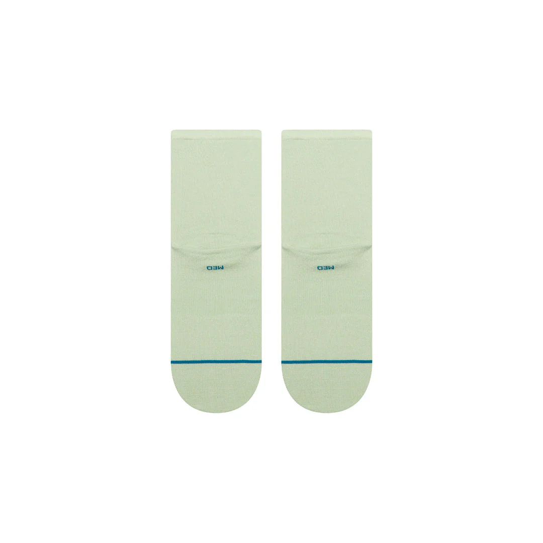 Stance Fine Rib Quarter - Green