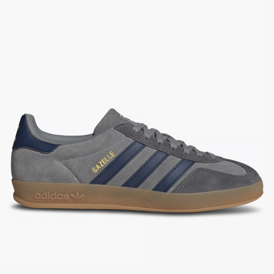 Adidas Gazelle Indoor - Grey / Night Indigo