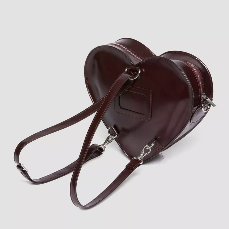 Dr Martens Heart Backpack - Cherry Red - Walk by Streetart