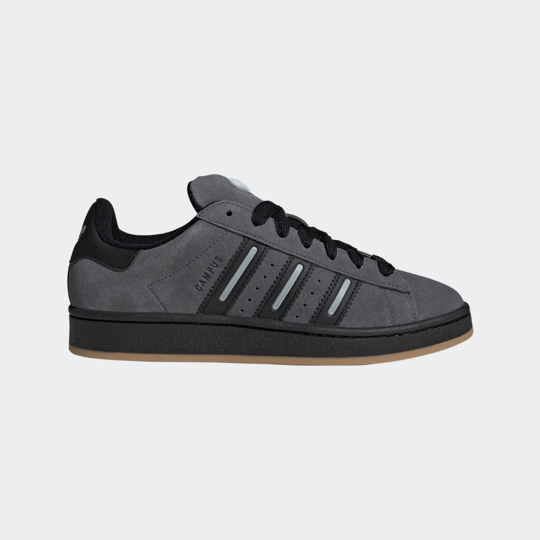 Adidas Campus 00s - Grey / Black / Gum - Walk by Streetart