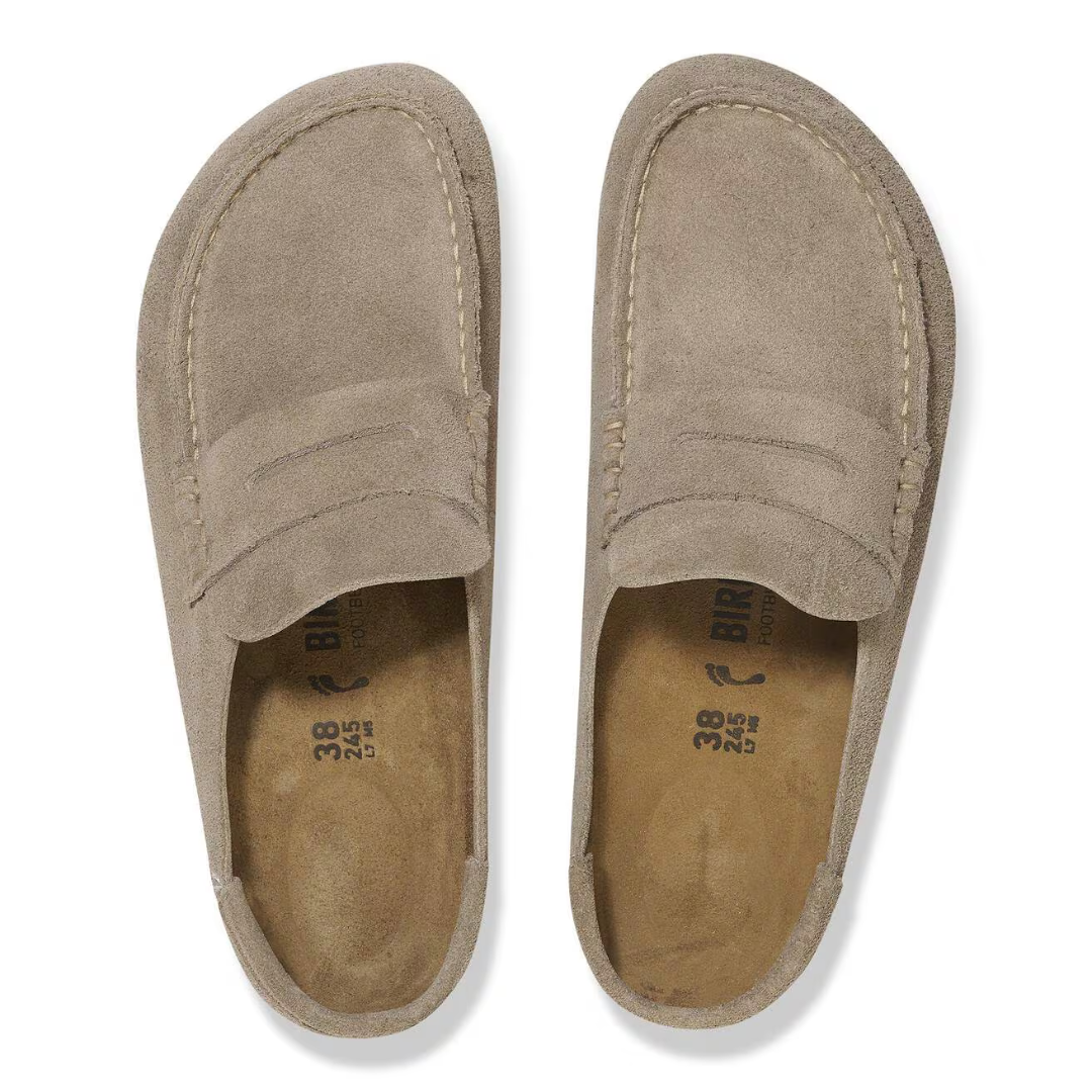 Birkenstock Naples Suede - Taupe - Walk by Streetart