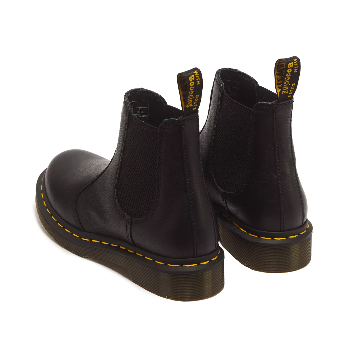 Dr.Martens 2976 - Black Virginia - Walk by Streetart