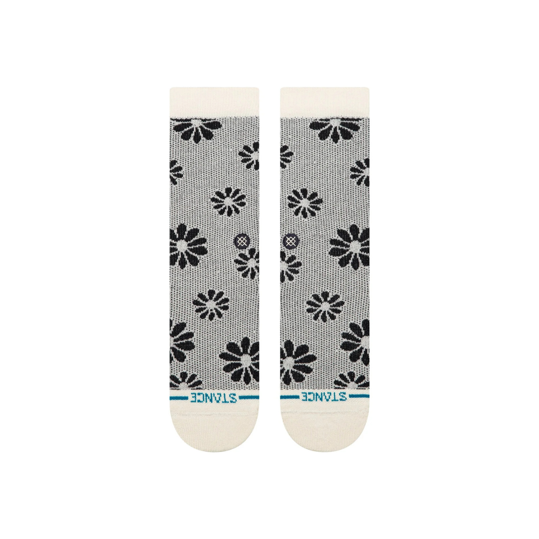 Stance Floral Stitch Crew - Ivory - Walk by Streetart