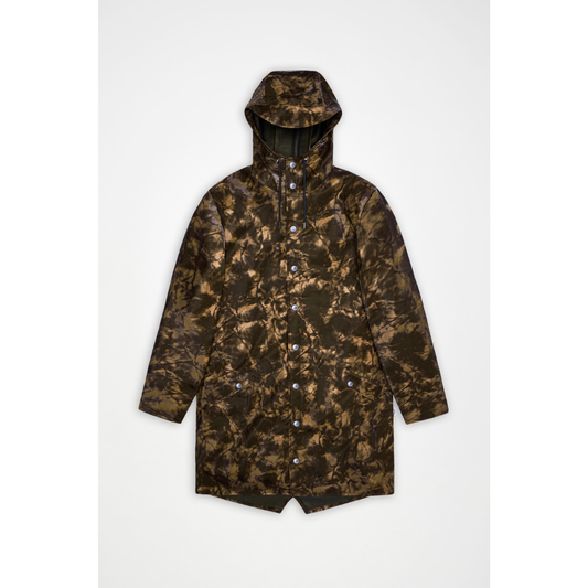 Rains Long jacket - Muddy