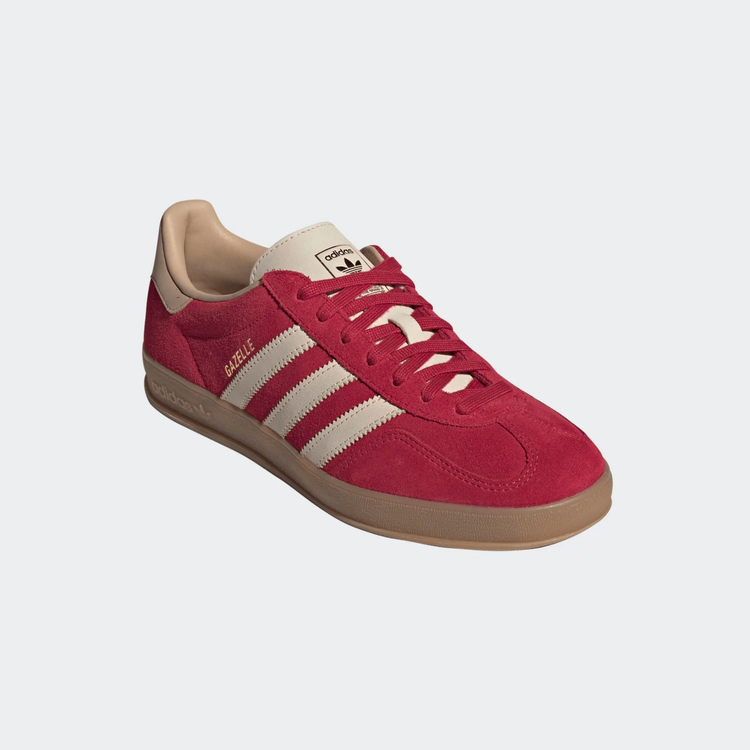 Adidas Gazelle Indoor - Victory Red / Warm Vanilla / Magic Beige