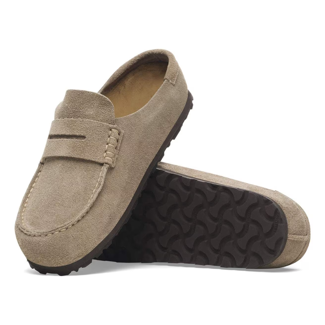Birkenstock Naples Suede - Taupe - Walk by Streetart