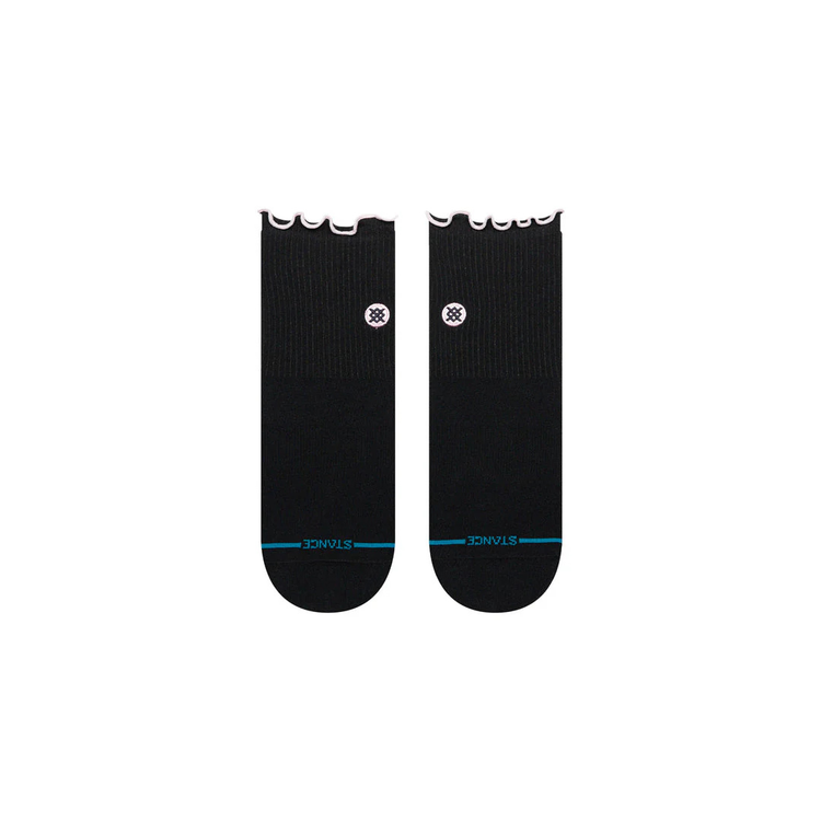 Stance Pop Ruffle Icon Quarter - black - Walk by Streetart