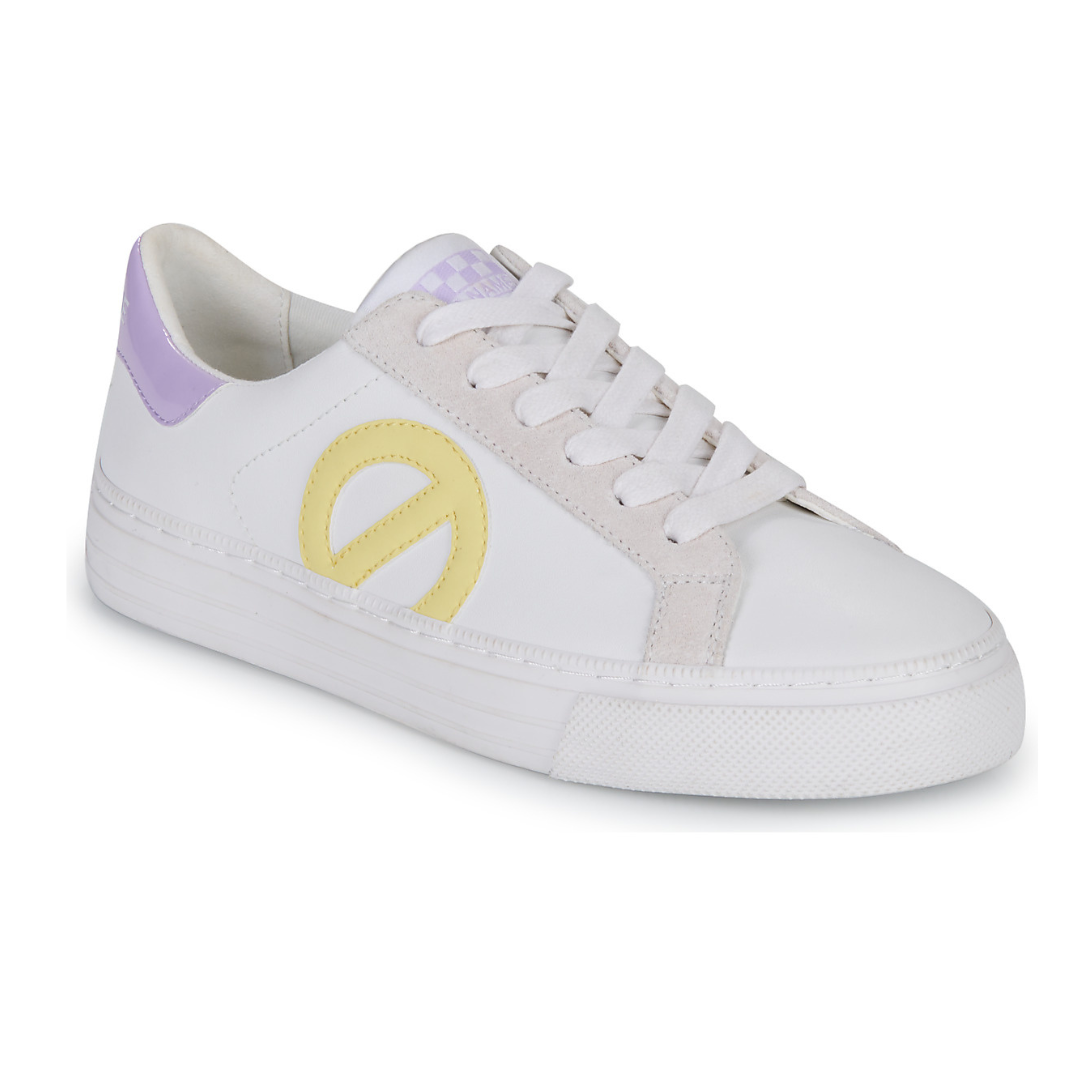 No Name Arcade Strike Side Nappa - Soft White / Lemon - Walk by Streetart