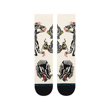 Stance Battle Crew - Cream - Walk by Streetart