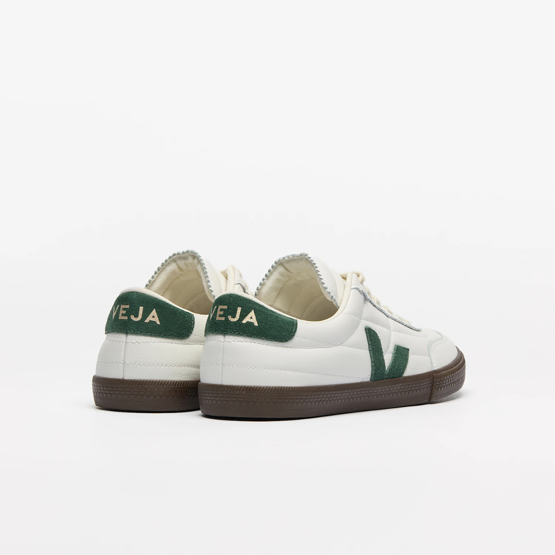 Veja Panenka Leather - White / Cyprus / Eagle - Walk by Streetart