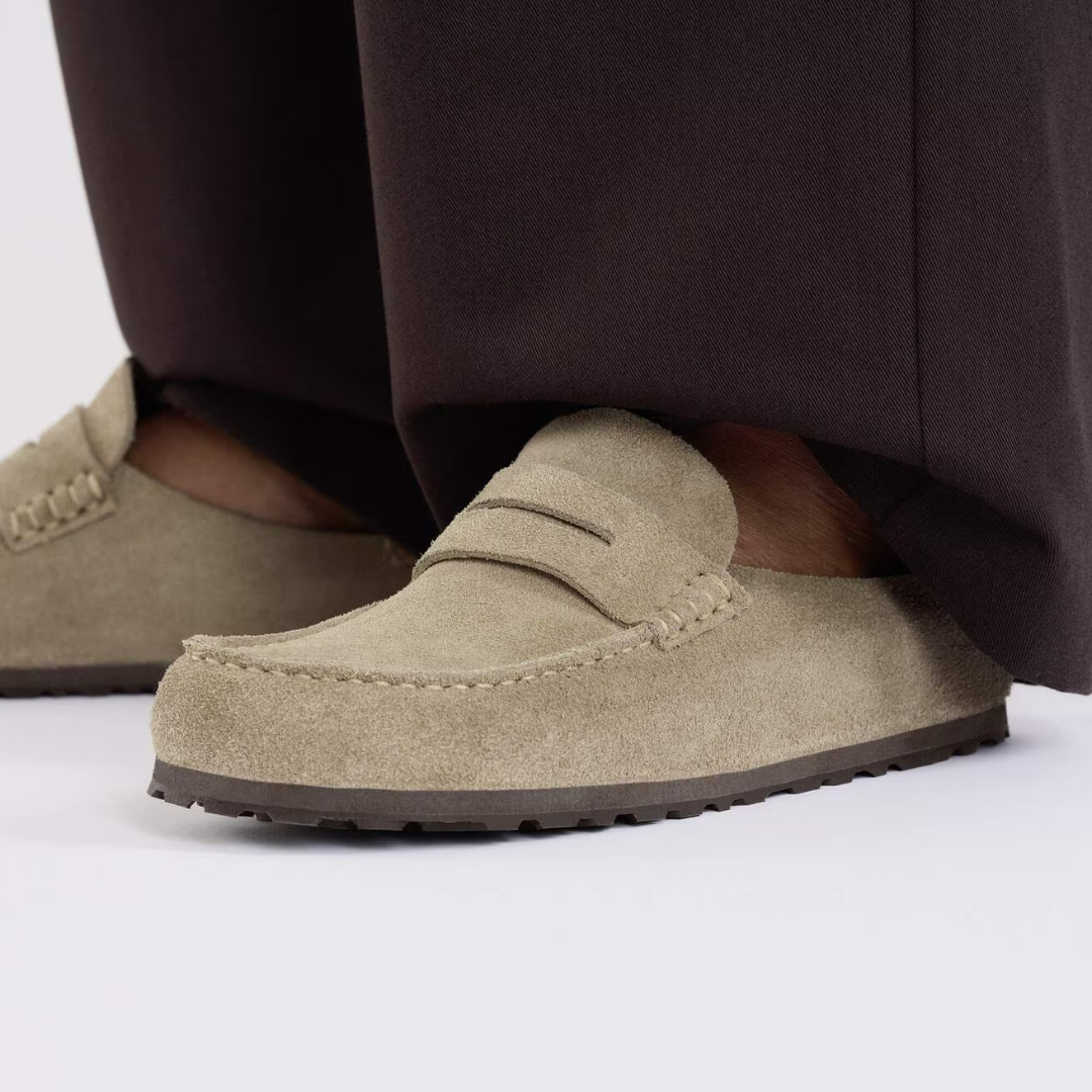 Birkenstock Naples Suede - Taupe - Walk by Streetart
