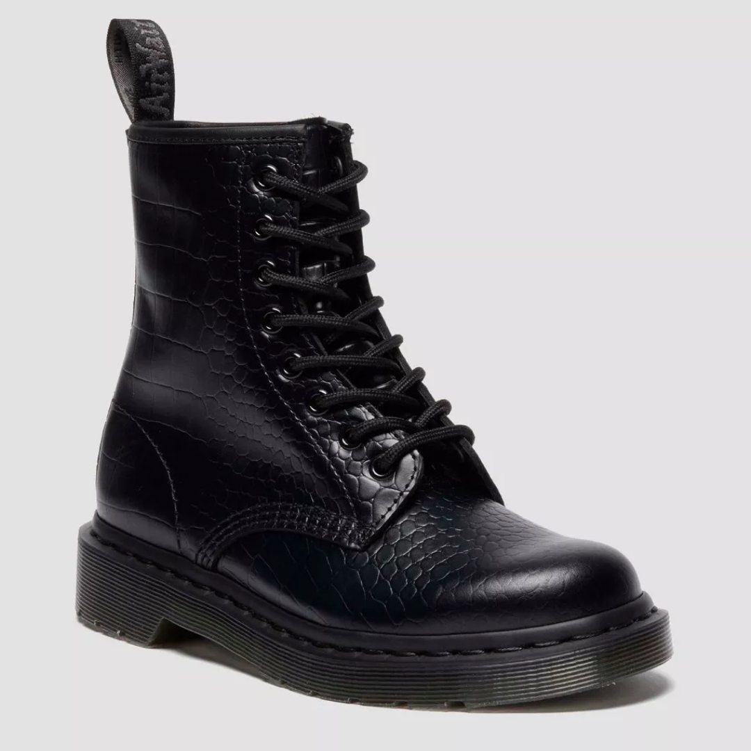 Dr.Martens 1460 Croco - Black