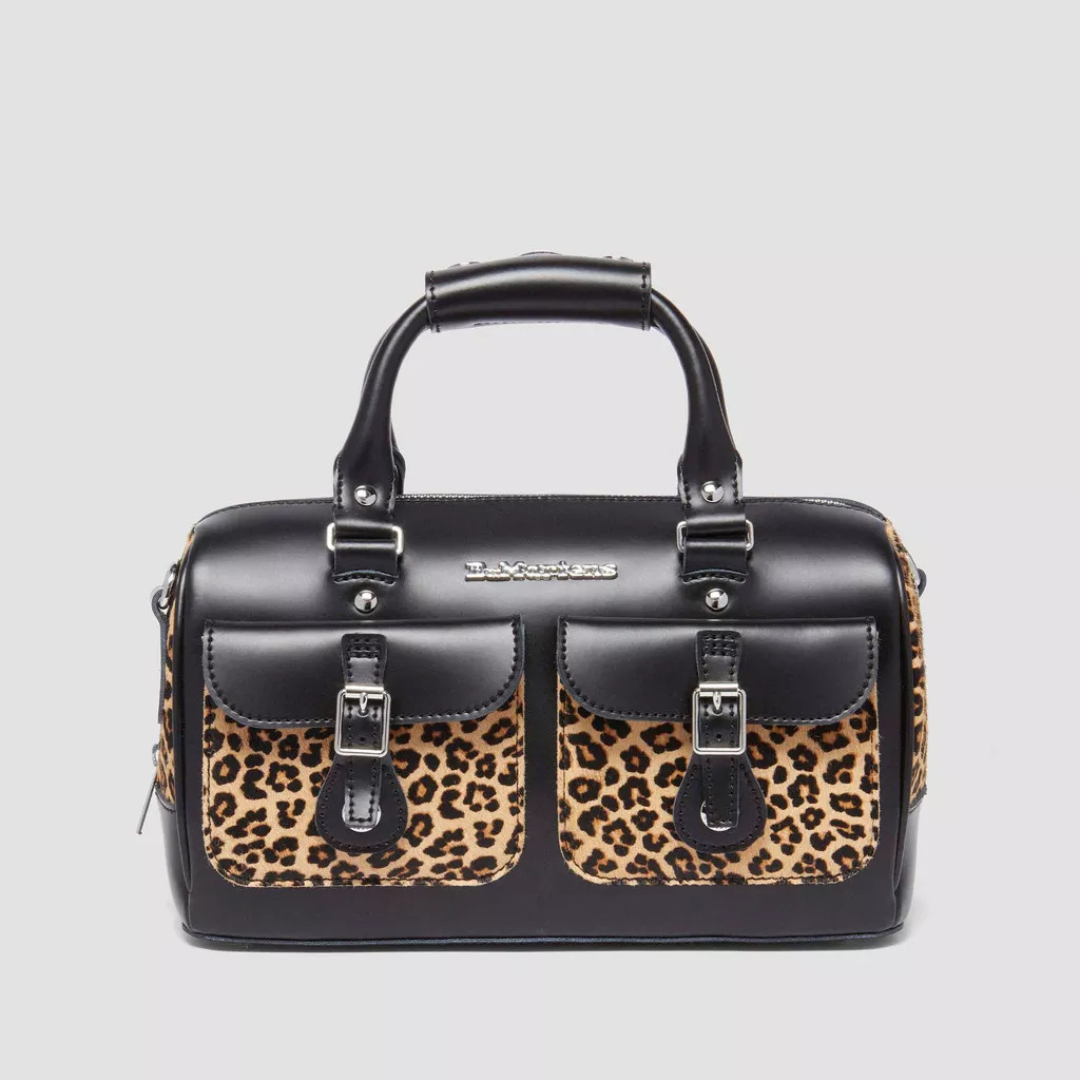 Dr Martens Top Handle Bag - Black / Light Tan - Walk by Streetart