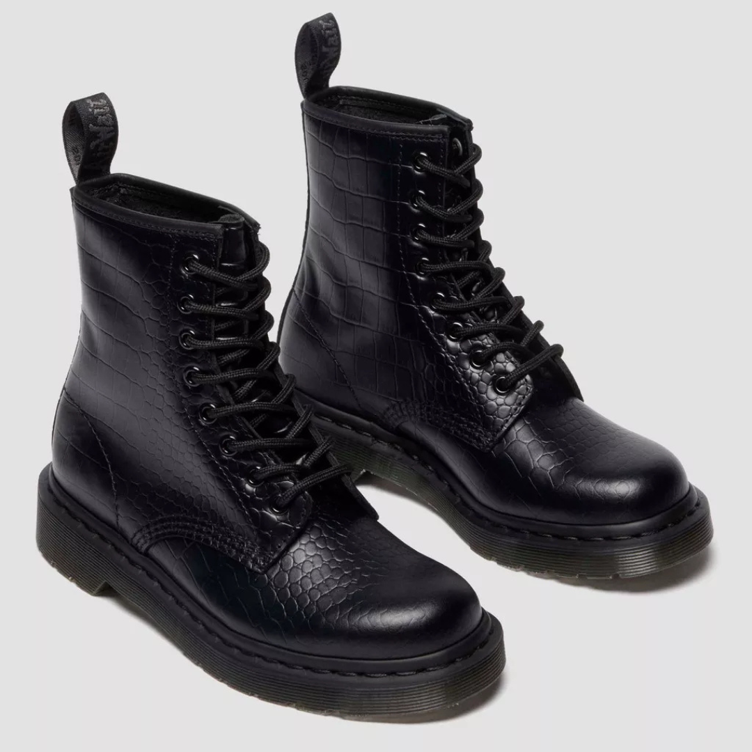 Dr.Martens 1460 Croco - Black