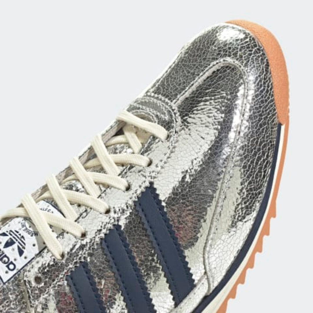 Adidas SL72 Og - Silver Metallic / Collegiate Navy / Off White - Walk by Streetart