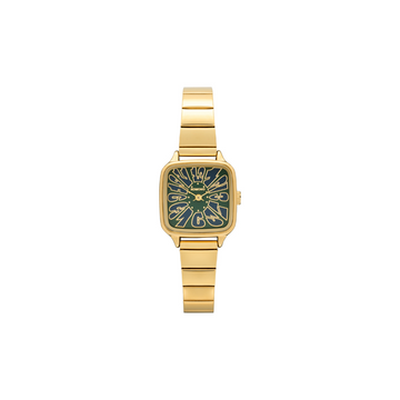 Komono Montre The Kate Flower - Trak Gold Green