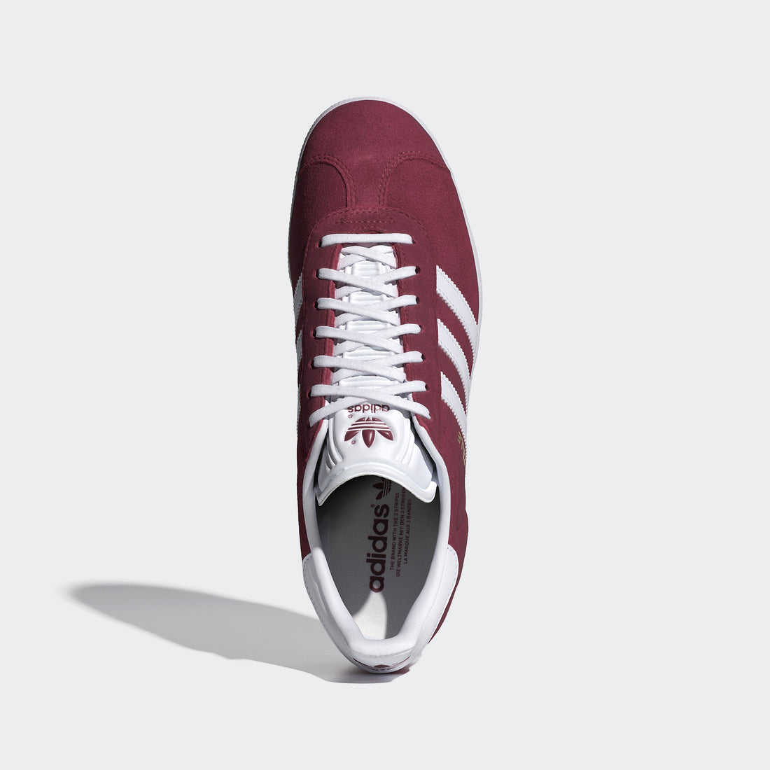 Adidas Gazelle - Collegiate Burgundy / Cloud White / Cloud White - Walk by Streetart