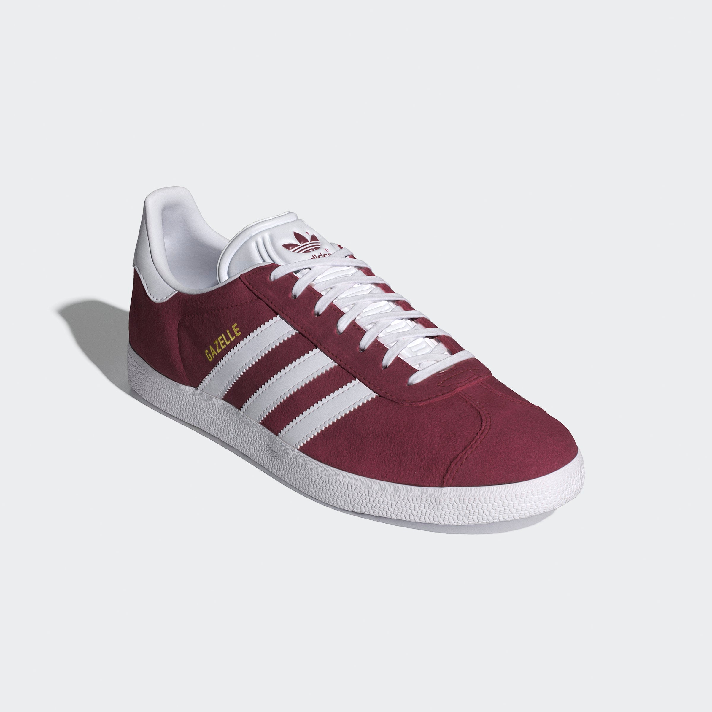 Adidas Gazelle - Collegiate Burgundy / Cloud White / Cloud White - Walk by Streetart