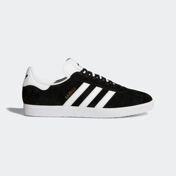 Adidas Gazelle - Black / White / Gold - Walk by Streetart