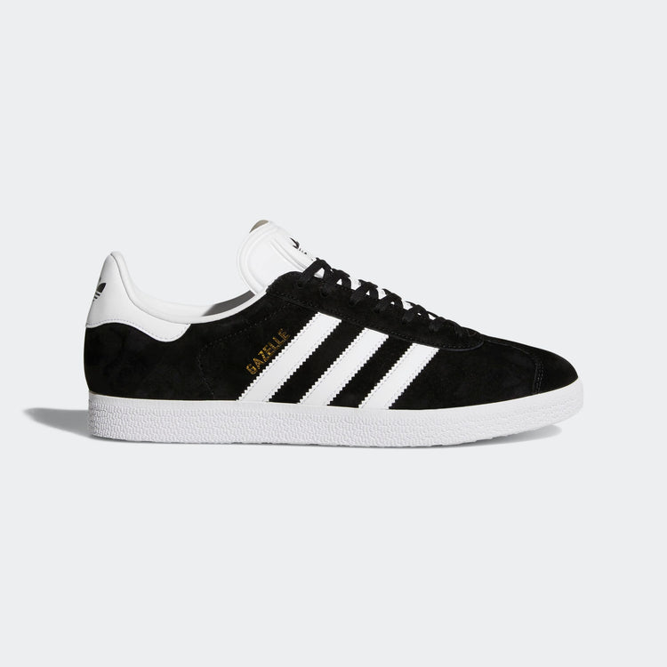 Adidas Gazelle - Black / White / Gold - Walk by Streetart
